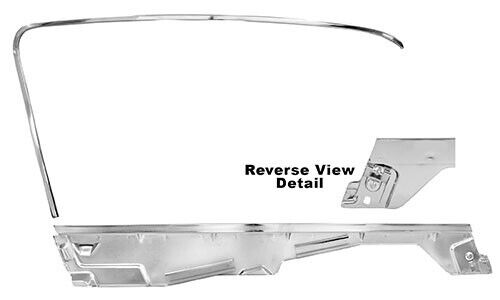 DOOR WINDOW FRAME KIT LH 1965-66  MUSTANG FB