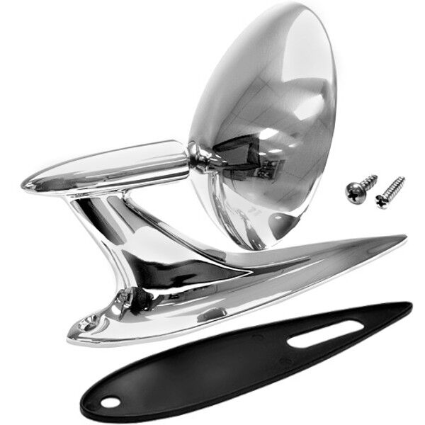 1958 Chevrolet Full Size BelAir Nomad 210 150 Outside Door Mirror Dynacorn New