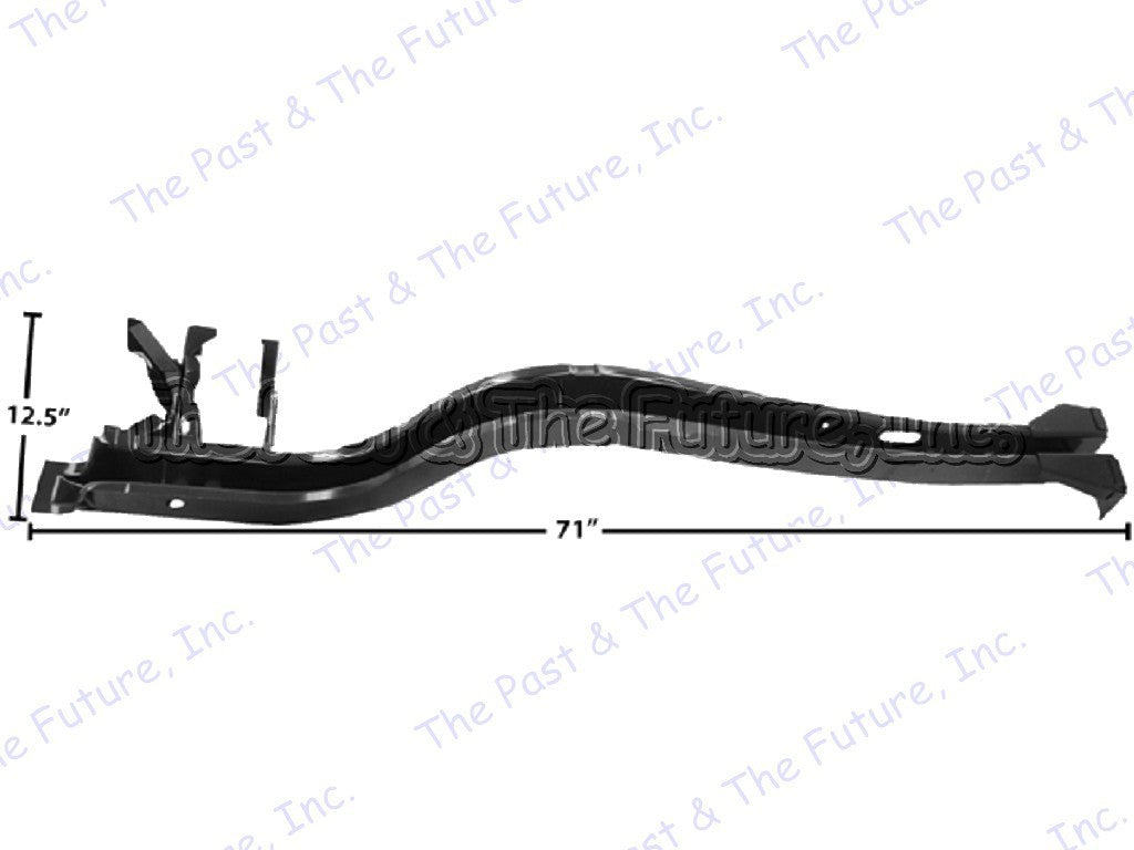Rear Frame Rail - RH - Mopar - Weld Through Primer - MPFR7074-70R