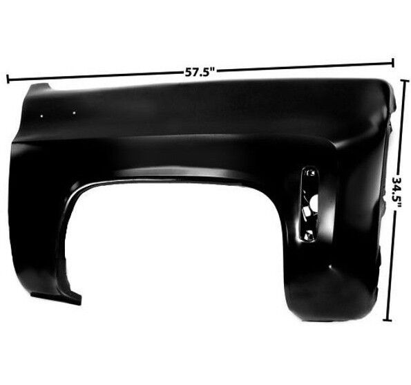 1973~1980 Chevy Pickup PU Truck Fender Front - Right Side EDP Coated Dynacorn