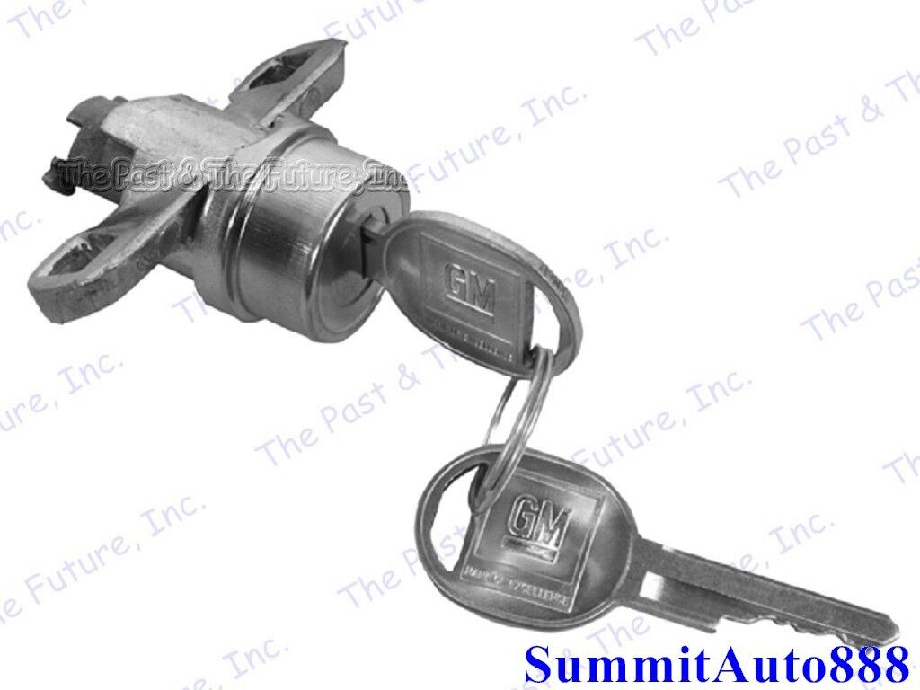 70 71 72 73 Camaro Trunk Lock - Later - Round Head Key CALS7073-1
