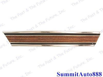 Chevy PU Pickup Truck Rear Lower Bed Molding Short Wood Grain Left CPMG6972-8L