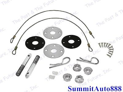 1970 1971 1972 70 71 72 Chevelle El Camino Hood Pin Kit w/ Hardware CVHD7072-6