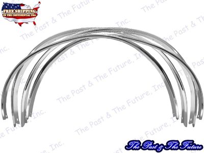 Front & Rear Wheel Well Opening Molding - 4 PCS MSMG7173-9P+10P