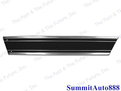 Chevy PU Pickup Truck Rear Lower Bed Molding Short Black Right CPMG6972-6R