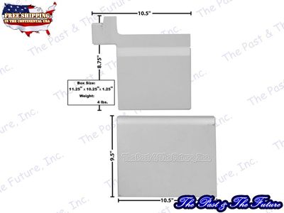 Bronco Wheelhouse Fill Plates - Weld Through Primer - Right / 2 PCS BRWH6677-71R