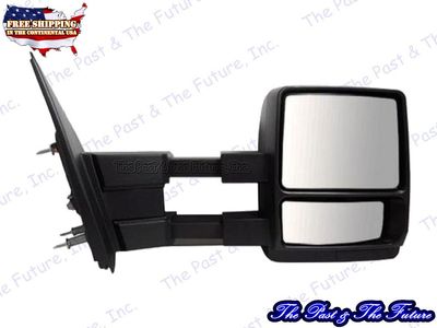 Textured Manual Telescopie Side View Dual Arm Tow Door Mirror Right FD959410GR