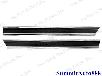 Chevy Pickup Truck Front Lower Bed Molding Long Black R&L Pair 2PCS CPMG6972-1P