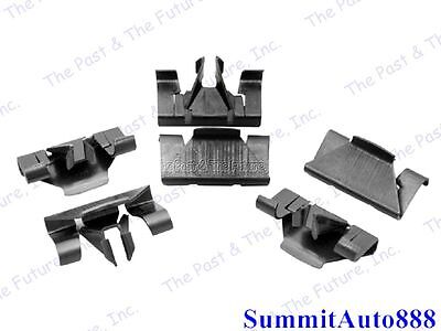 1967 1968 1969 Chevy Camaro Rear Convertible Well Molding Clips 6 PCS Set 
