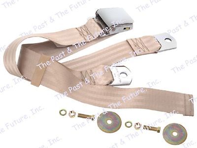 1947~1981 Universal 60" Seat Belt - Light Tan CASB4781-20
