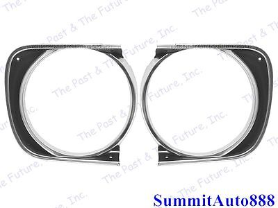 1967 Camaro Headlight Headlamp Bezel Standard Pair Right & Left Sie 2PCS