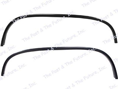Chevy PU Pickup Truck Wheel Well Opening Molding Black Front RH + LH CPMG8897-1P