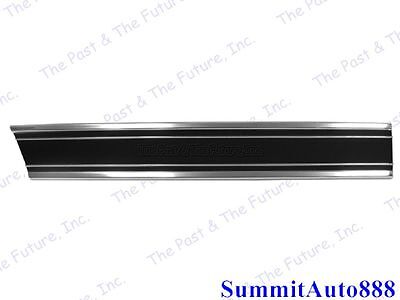 Chevy PU Pickup Truck Front Lower Bed Molding Short Black Right CPMG6972-2R