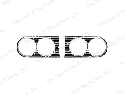 1965 65 Chevelle & El Camino Headlamp Headlight Bezel RH + LH Pair CVHL65-1