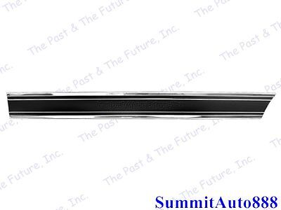 Chevy Pickup PU Truck Front Lower Bed Molding Long Black Left CPMG6972-1L