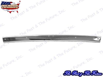 Header Windshield Molding Stainless - 1965 1966 1967 Mustang Convertible
