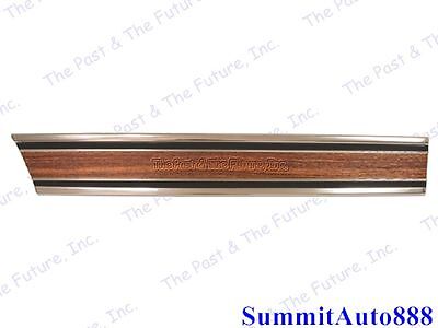 Chevy PU Pickup Truck Front Lower Bed Molding Short Wood Grain Right CPMG6972-4R