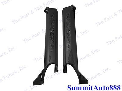 1967 67 Camaro Firebird Pillar Post Molding Convertible Black Pair 2PCS CAMG67-7