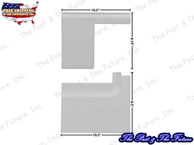 Bronco Wheelhouse Fill Plates - Weld Through Primer - Left / 2 PCS BRWH6677-71L